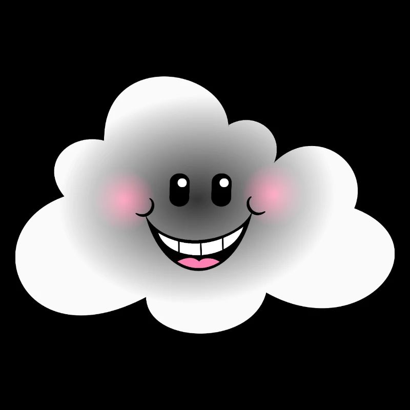 Glückliche Wolke