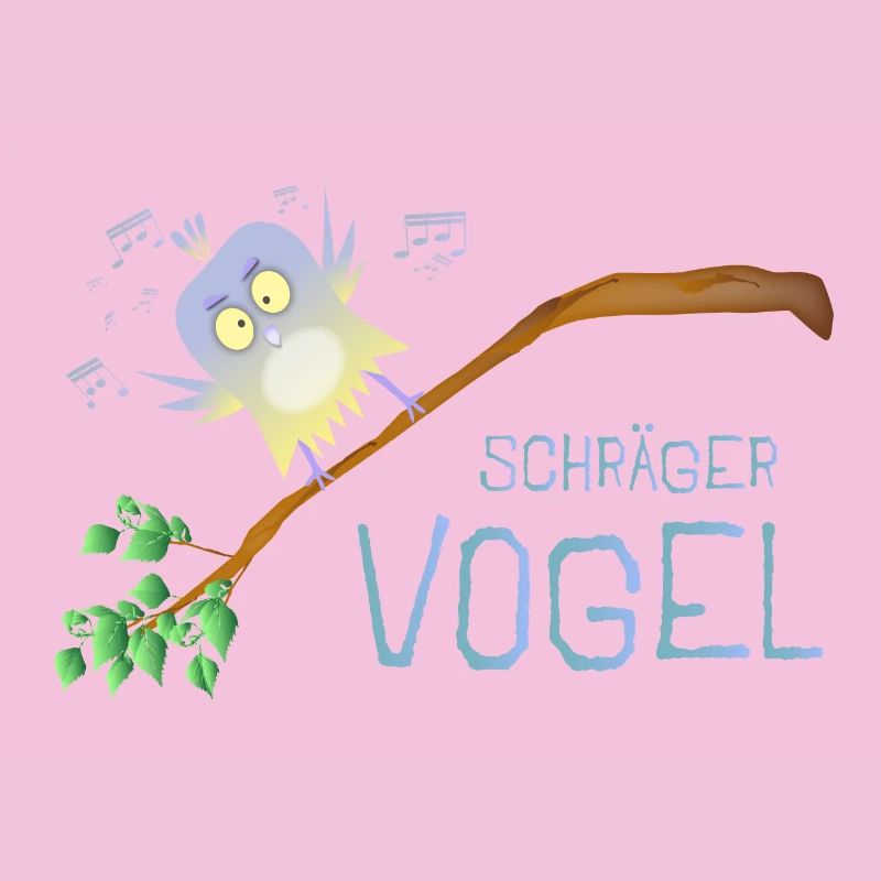 Schräger Vogel