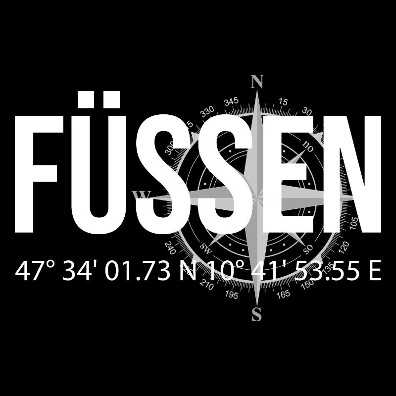 Koordinaten Füssen