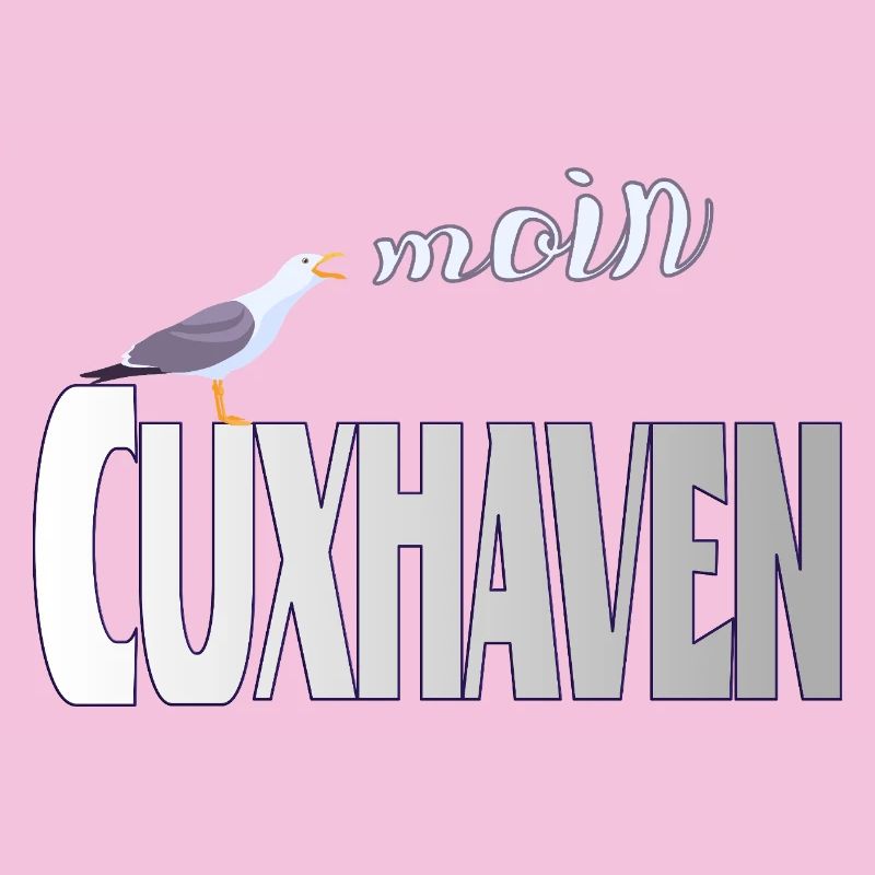 Cuxhaven Möwe & Moin Design