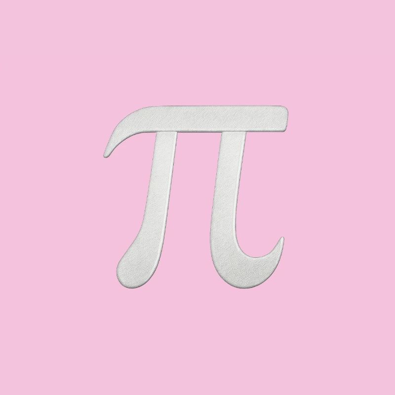 Pi symbol for math fans