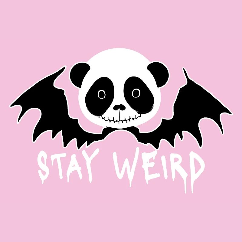 Stay weird Goth Panda