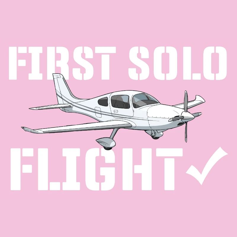 First Solo Flight Aviation Humor Pilot Student 