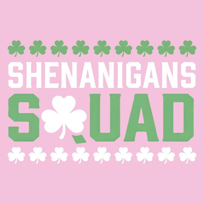 Shenanigans-Team Shamrock Tee