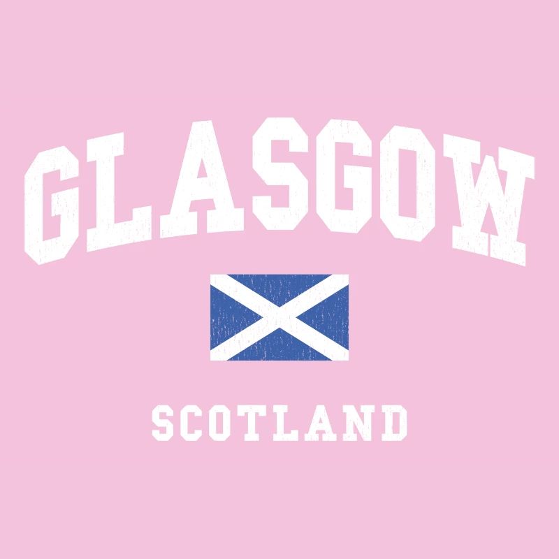 Graphique du drapeau de l’Écosse de Glasgow