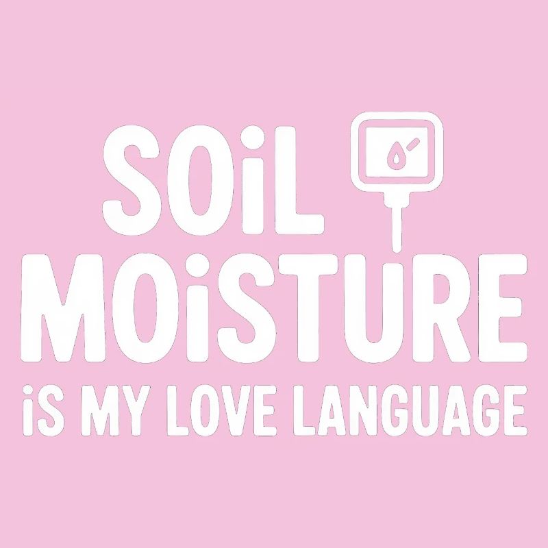 Soil Moisture Is My Love Language