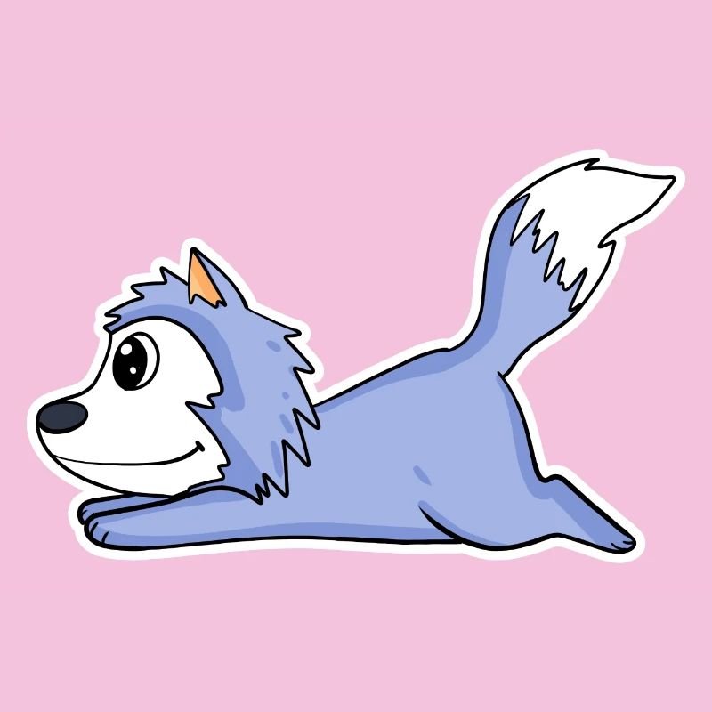 lying wolf