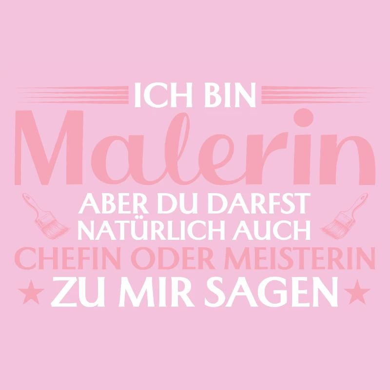 Handwerkerin Chefin oder Meisterin - Malerin