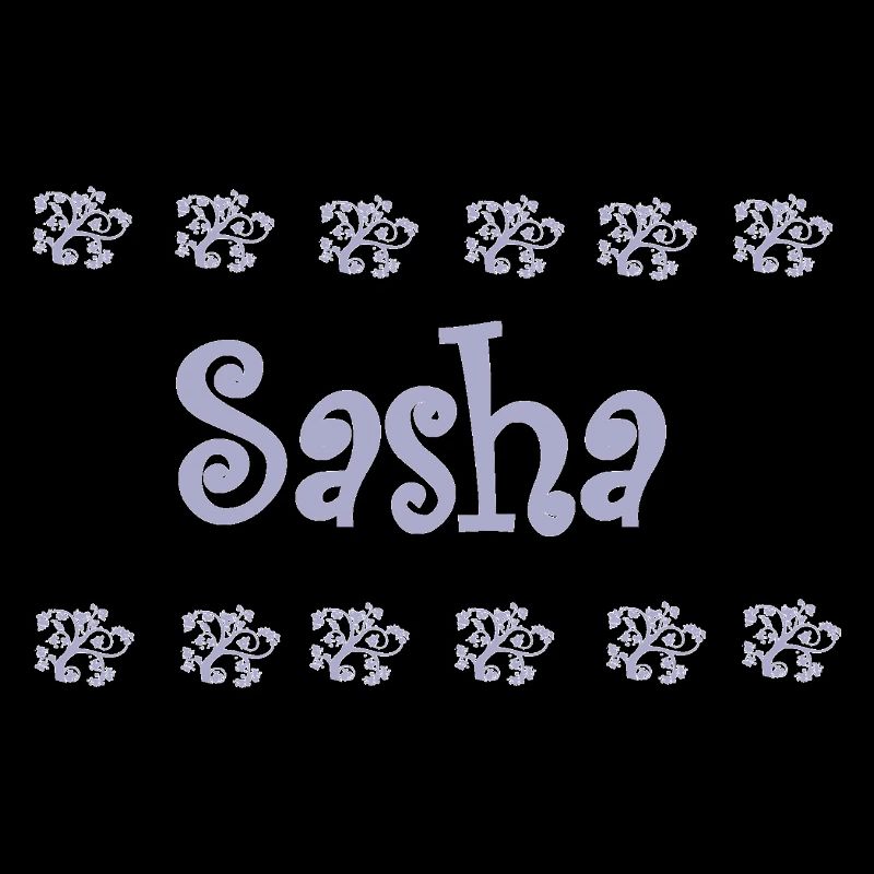 Sasha Lavendel Blumenmuster