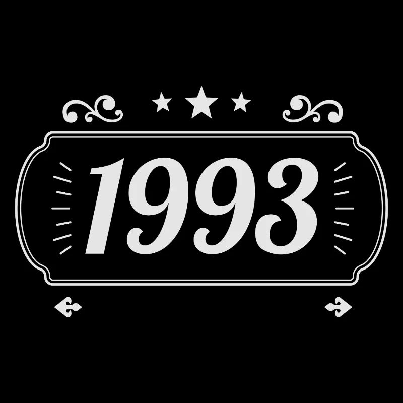 Vintage 1993 Retro-Jubiläum 1993