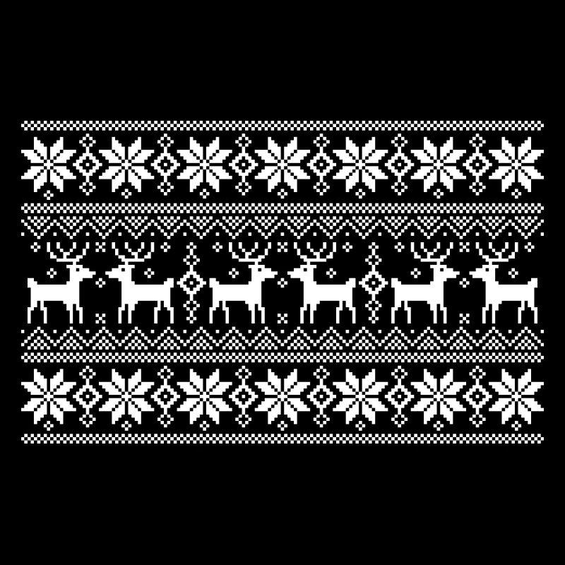 Merry Christmas pattern 1 (dark)