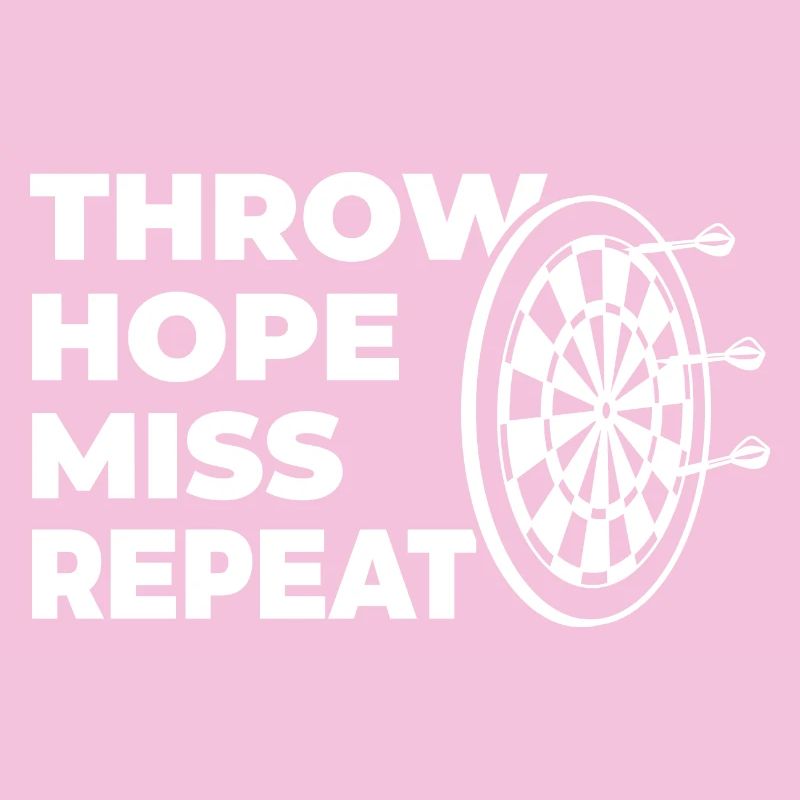throwing, hoping, missing, repeating