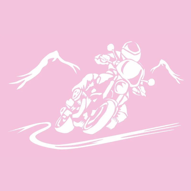 Motorcycle Action Silhouette