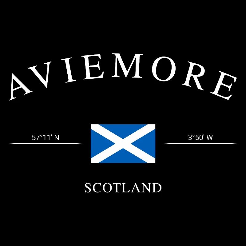Aviemore, Écosse – Souvenir et cadeau de vacances