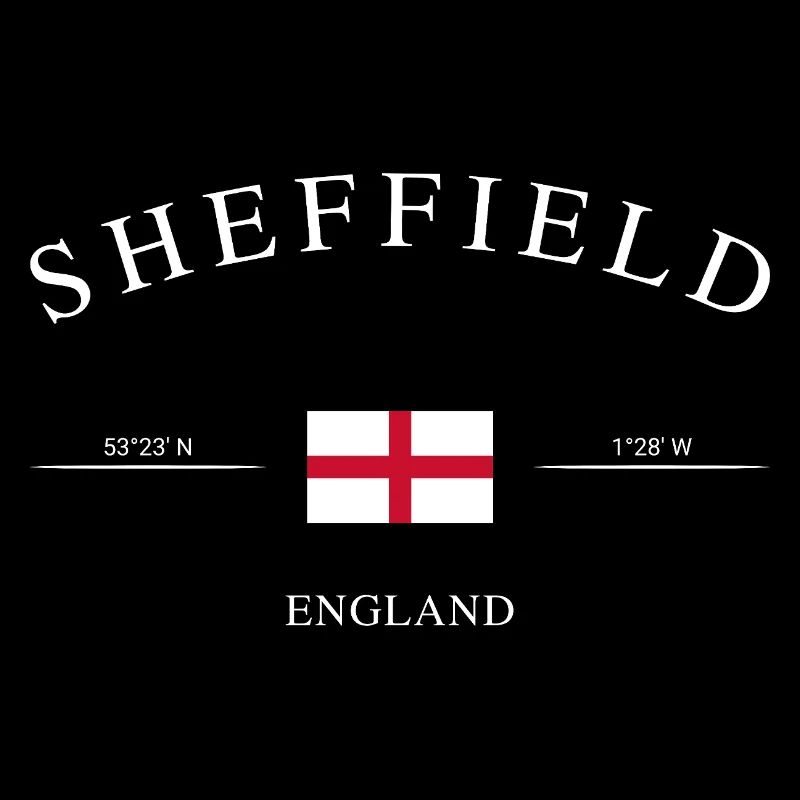 Sheffield, Angleterre – Souvenir et cadeau de Noël