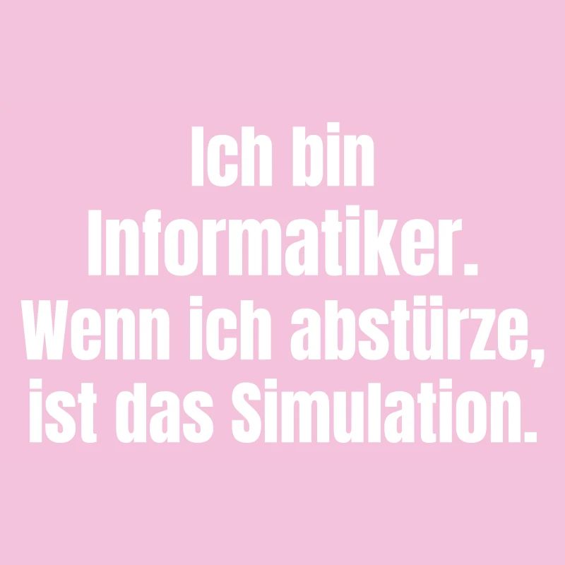 Je suis informaticien – crash comme simulation