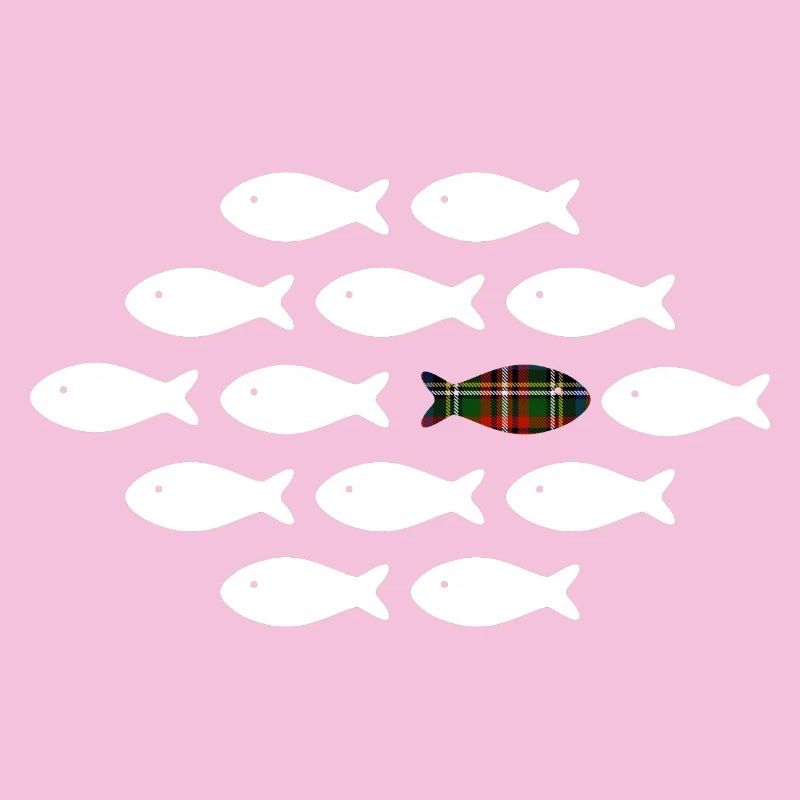 Poisson plaid unique