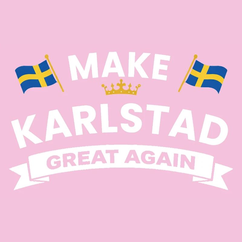 Karlstad Stor, again – flag and crown