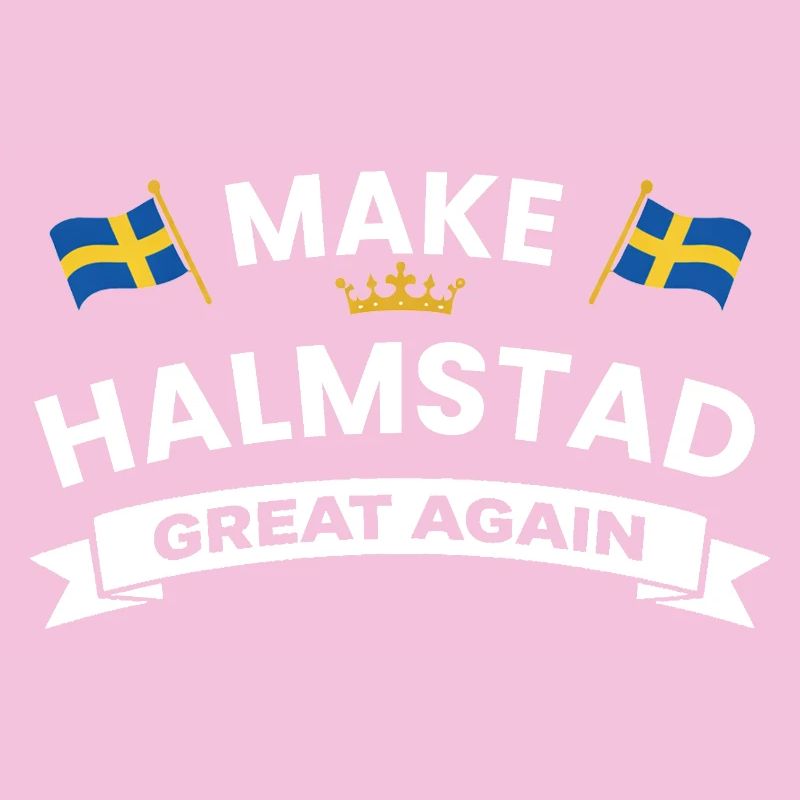Drapeaux de la fierté de la ville de Halmstad