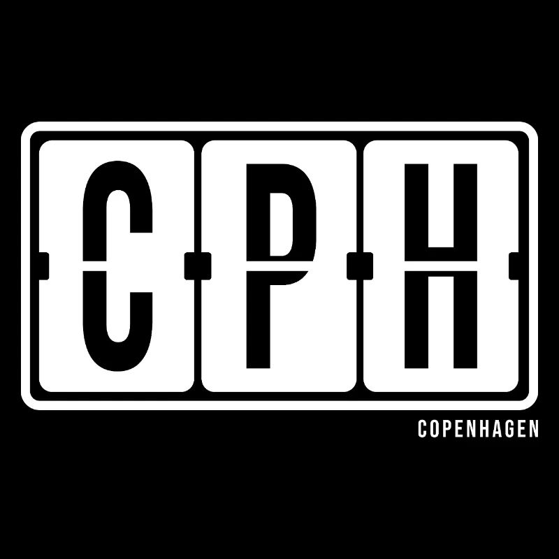 Copenhagen CPH, Souvenir du Sweat à capuche de la ville de Copenhaven