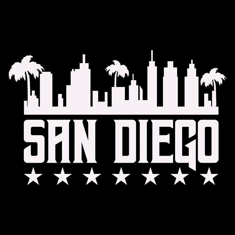 San Diego Skyline Palm Vista