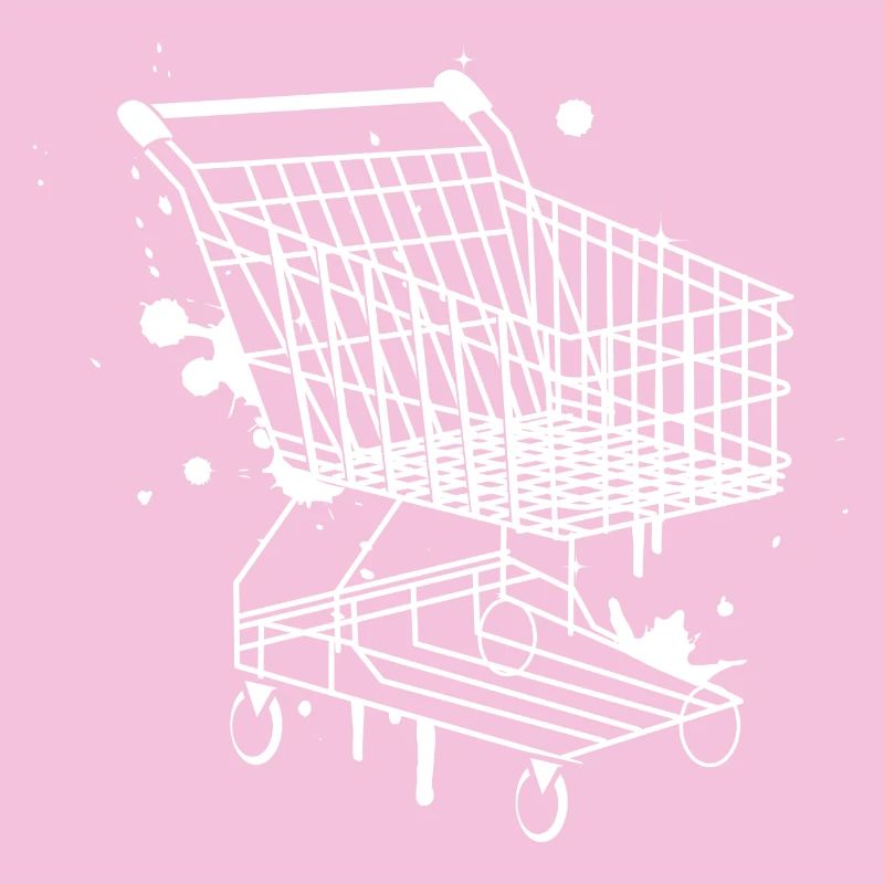 Panier d'achat graffiti
