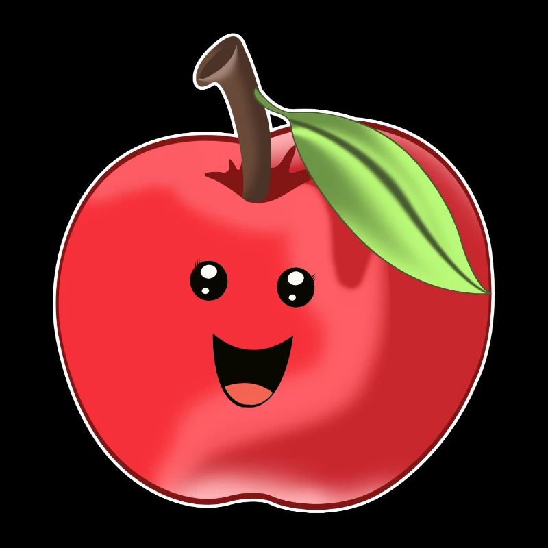 Délicieuse pomme sucrée - design