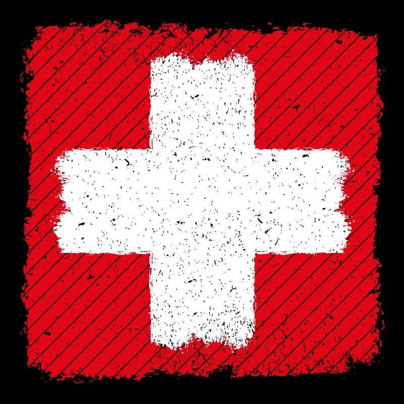 Schweiz Schweizerkreuz Suisse Schweizer Fahne
