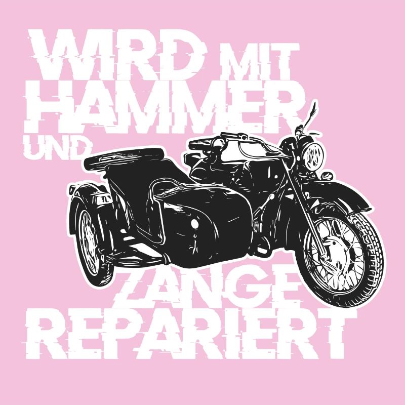 Ural M72 - Wird mit Hammer und Zange repariert