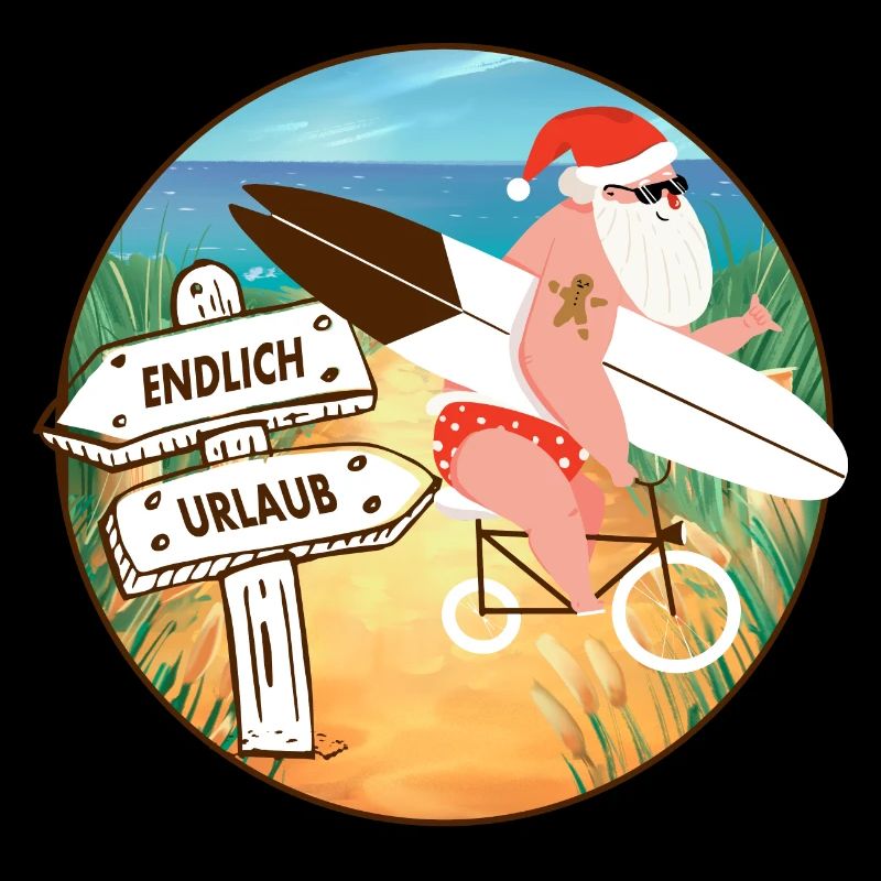 Weihnachtsmann macht Urlaub