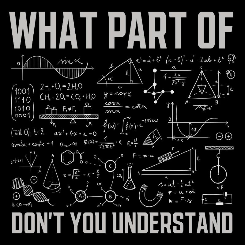 Welchen Teil von verstehst du nicht Funny Math?