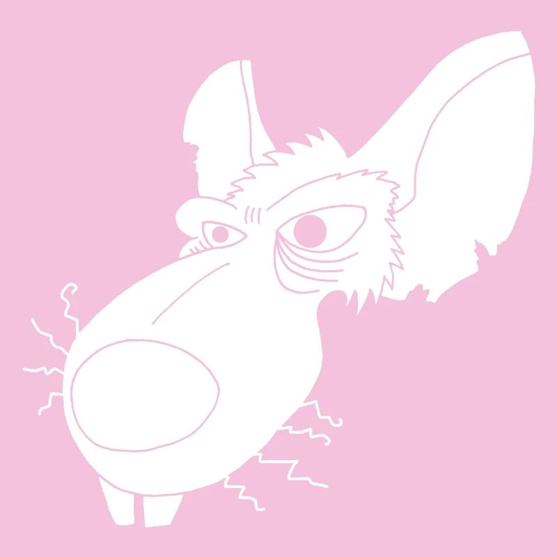 White Sewer Rat