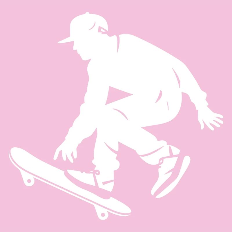 Skateboarding Boy