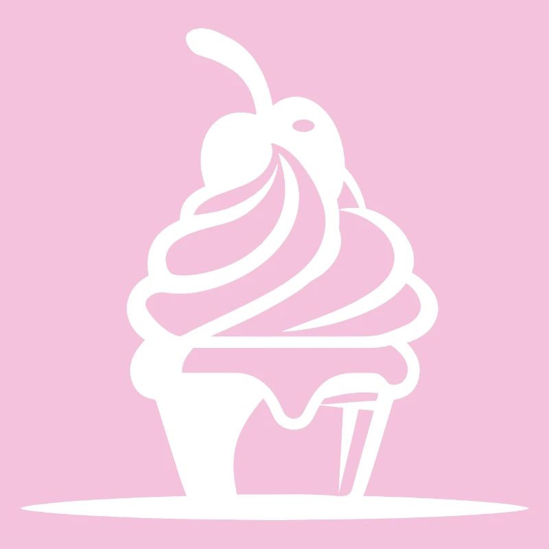 Graphique de crème glacée
