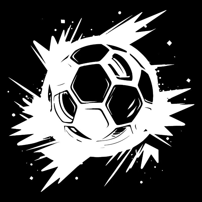 Fußball Streetart