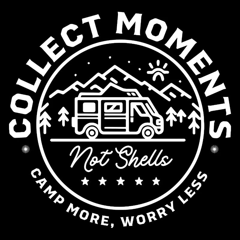 Sammle Moments Not Shells Shirt – Reisecamping
