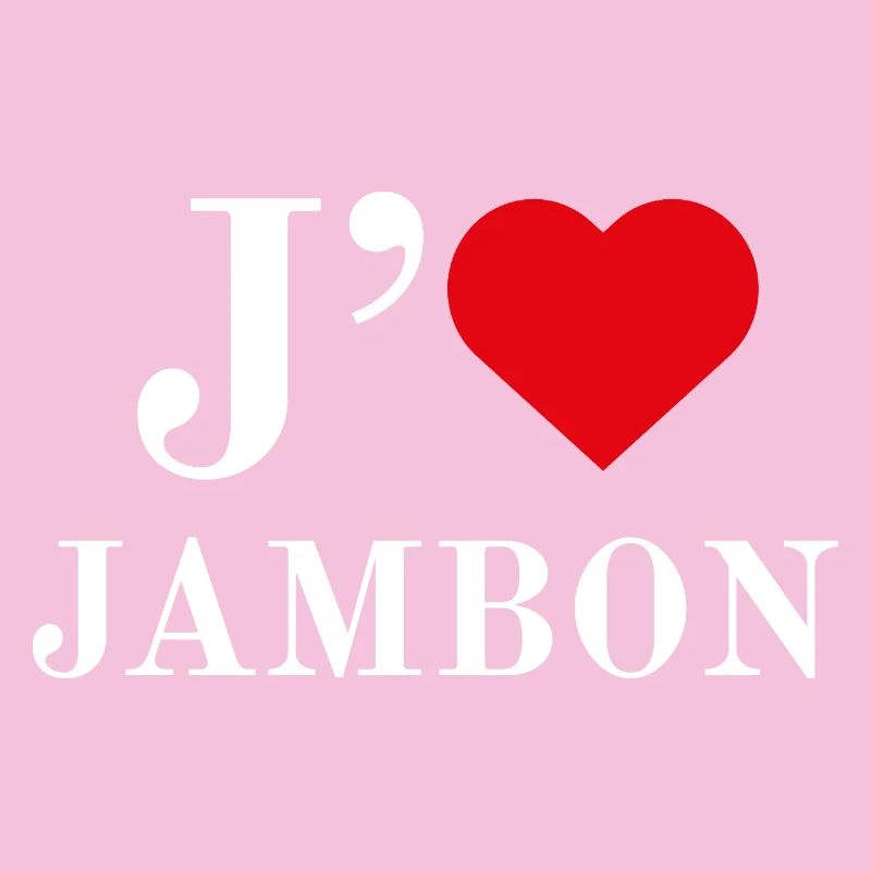 Jambon amour Typographie