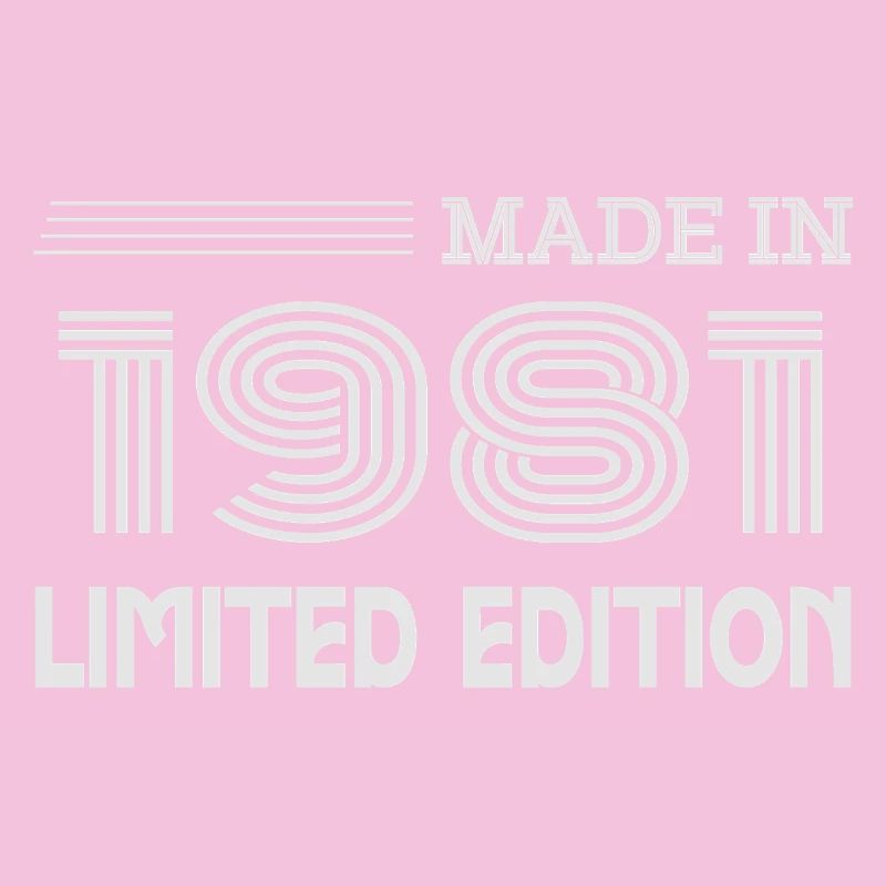 Original 1981 Vintage 1981 Retro Anniversary 1981