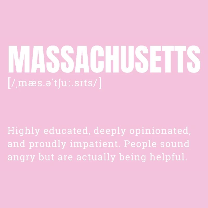 Faute de frappe grand format du Massachusetts