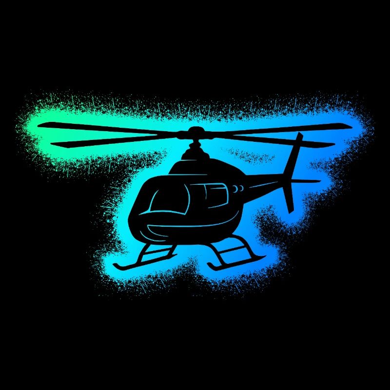 Helikopter Pilot Kinder Jungen Herren Hubschrauber