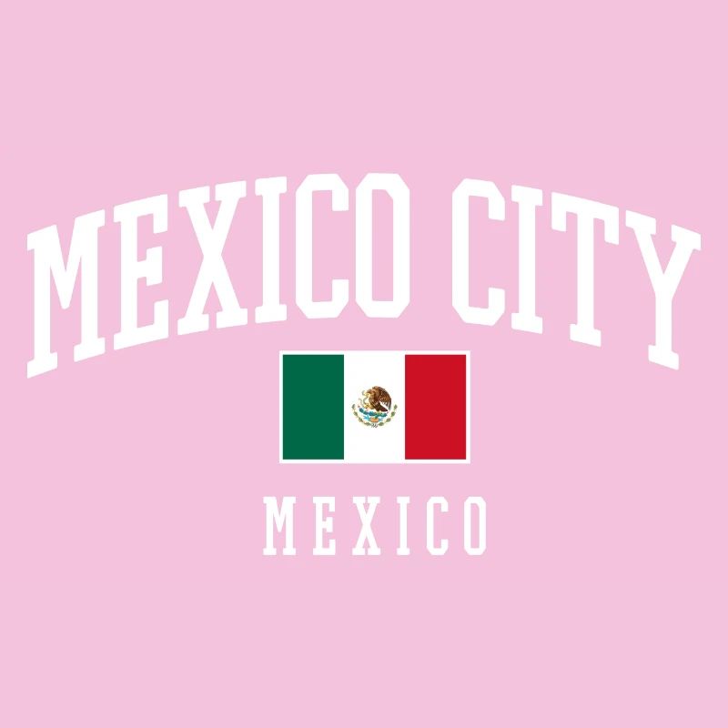 Drapeau typographique de Mexico
