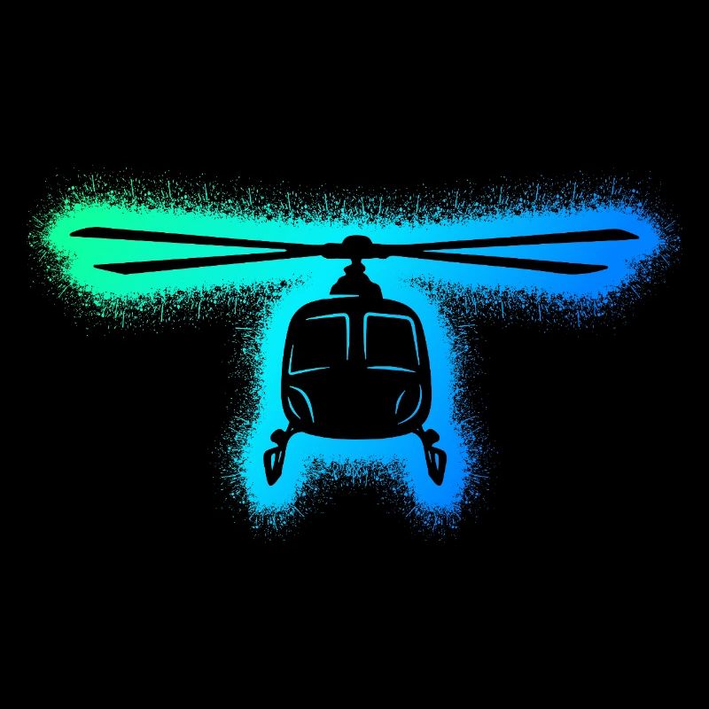 Helikopter Pilot Kinder Herren Jungen Hubschrauber
