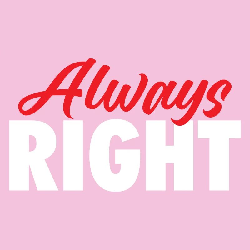 Always Right Valentinstags-Paar-Witz