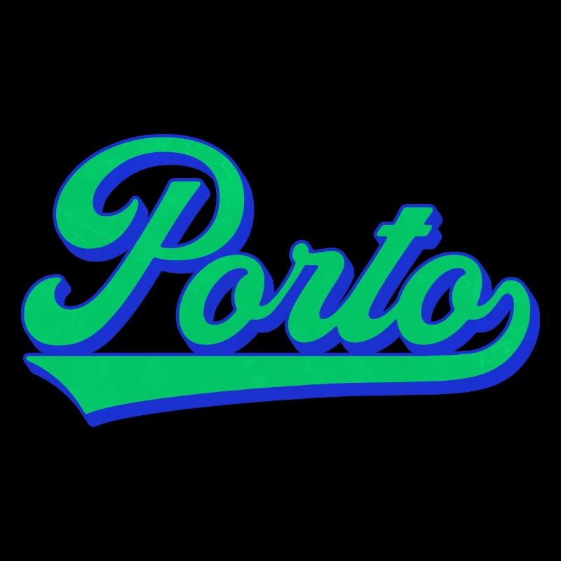 Porto Neon Script Rétro