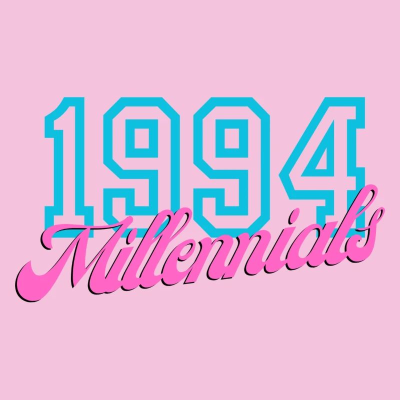 1994 Millennials Rétro Date Design