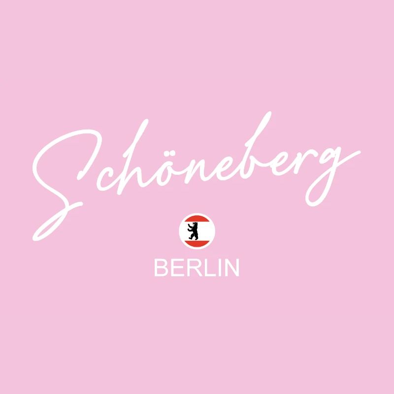 Schöneberg - Drapeau de Berlin - Ours de Berlin - Berlin