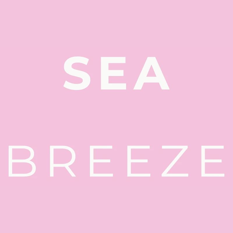 Brise Marine Minimaliste Typographie