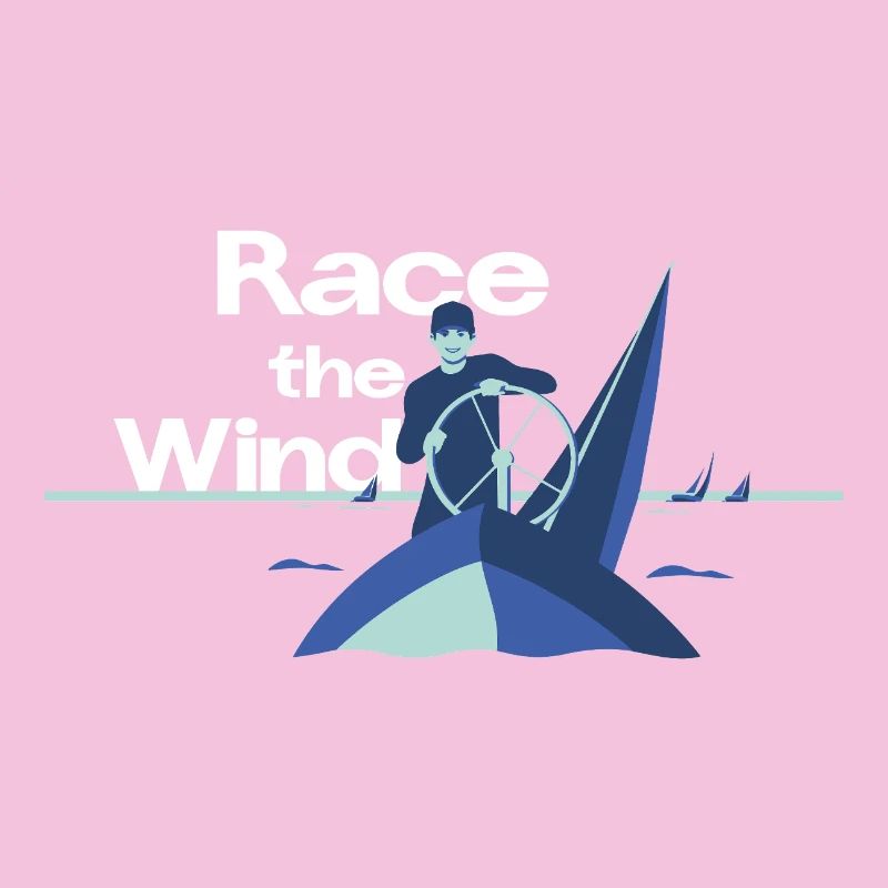 Race the Wind – Regatta Crew Sail Saying