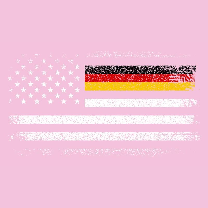 Distressed US German Flag Blend