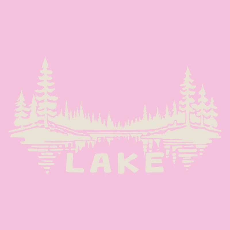 Reflet du lac [Blanc]